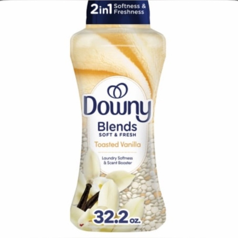Downy Comfy Cozy In-Wash Laundry Scent Booster Beads, Toasted Vanilla Scent 32.2
